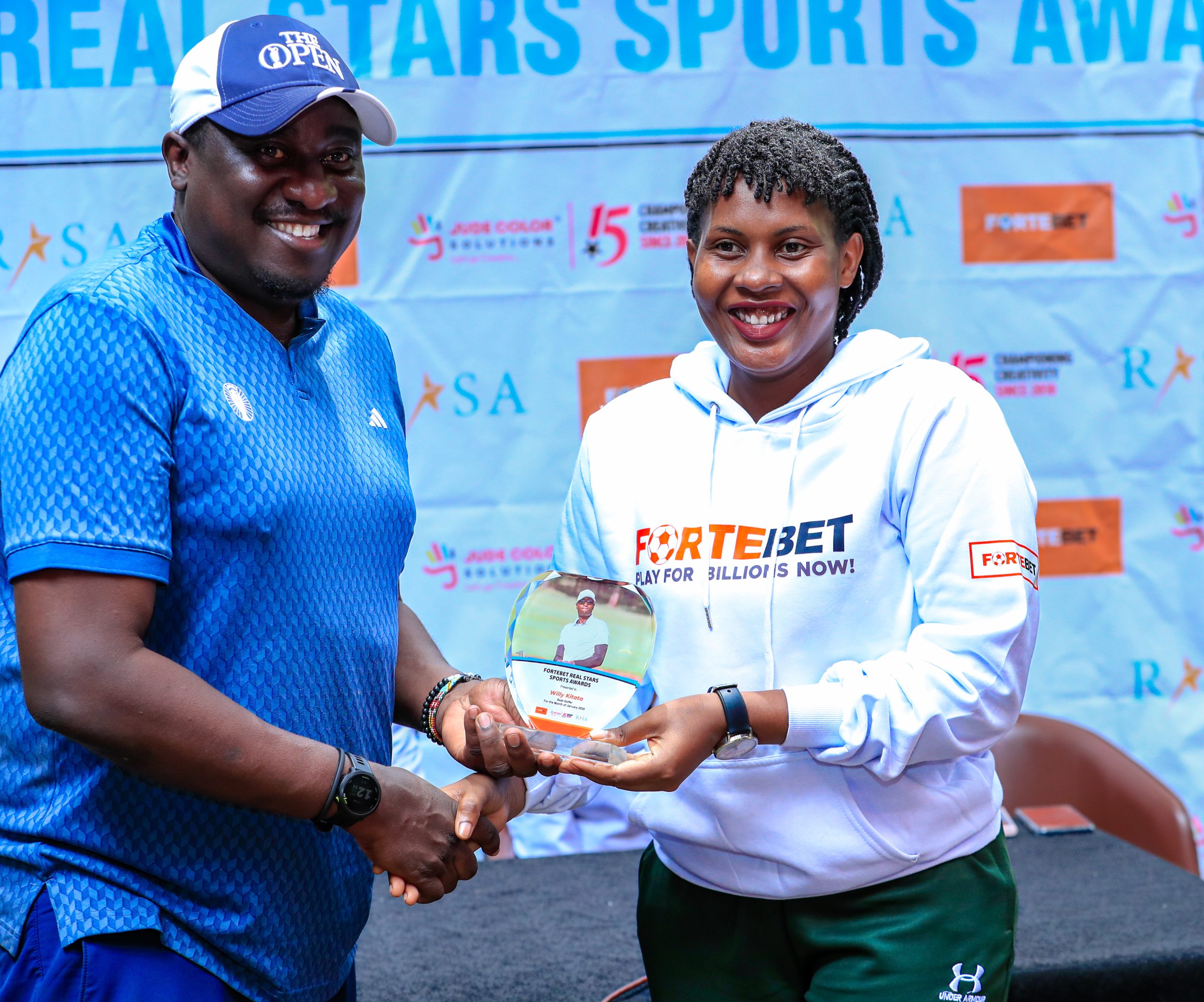 Watambala shines at Fortebet Real Stars Awards. 