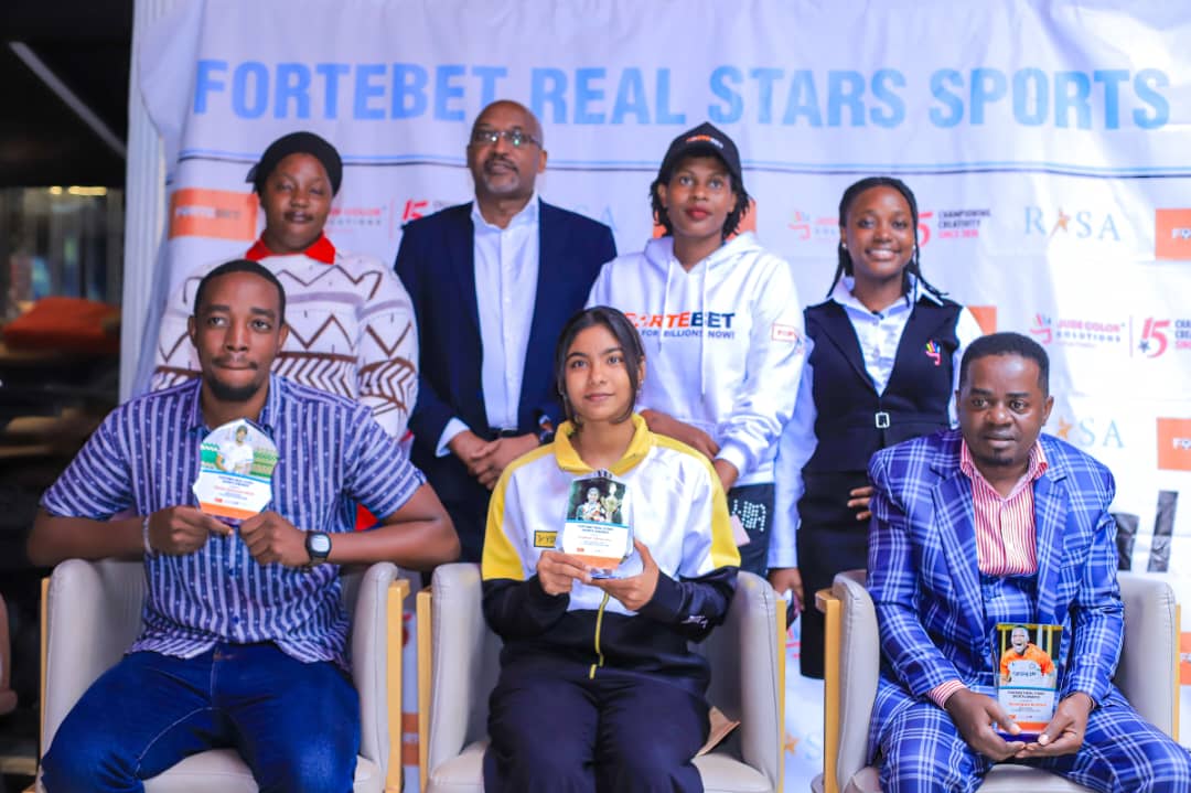 Rafi, Nyola, and Basangwa are the  Fortebet Real Stars for February.